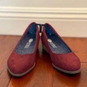 Dr Scholl’s Shoes Kendall Wedges size 11 red nwot